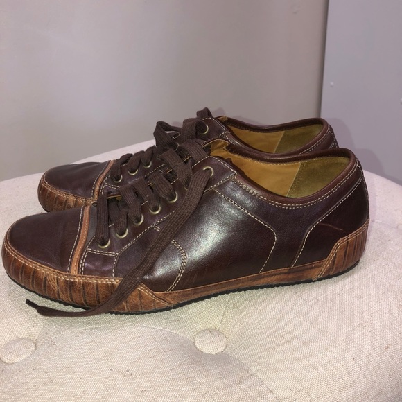 Cole Haan Dark Brown Men's Noah Oxford shoes - Picture 4 of 11